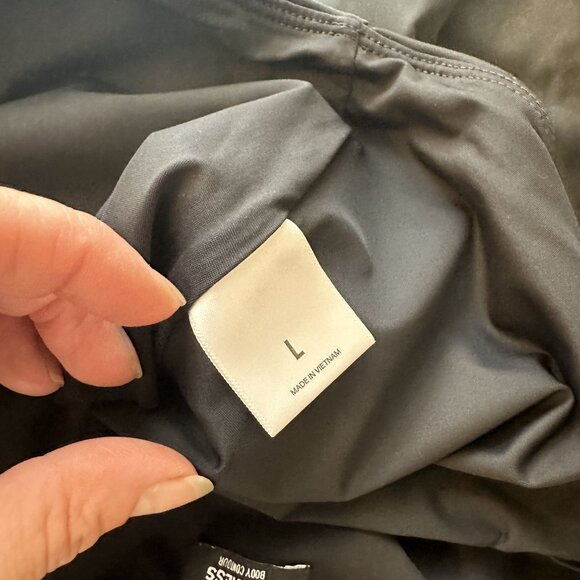 Express Womens Black Leggings High Waisted Pants Slacks Large Career - Picture 3 of 7